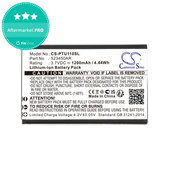 Batterie pour Panasonic Kx-Tf200, Kx-Tu110, 1200mAh, Li-Ion, 3.7V, 523450AR, HQ