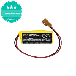 Batterie pour GE Fanuc, 2000mAh, Li-MnO2, 3V, A98L-0031-0012, HQ