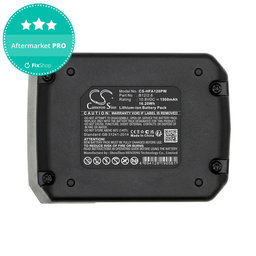 Batterie pour Hilti PR 2-HS A12, 1500mAh, Li-Ion, 10.8V, B12/2.6, B12/4.0, 2077977, HQ