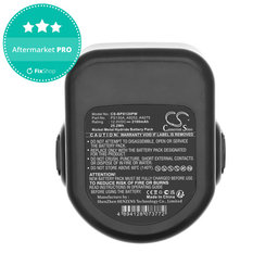 Batterie pour Black & Decker Cd1202, 2100mAh, Ni-MH, 12V, PS130A, HQ