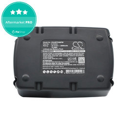 Batterie pour Metabo Ahs36v, Bha 36 Ltx Compact, 2000mAh, Li-Ion, 36V, 6.25453, HQ