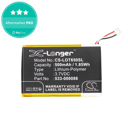 Batterie pour Logitech Mx Master, 500mAh, Li-Pol, 3.7V, 533-000088, HB303450, HQ