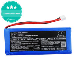 Batterie pour DJI Inspire 1, 2, Phantom 3, 4, 6000mAh, Li-Pol, 7.4V, 1650120, HQ