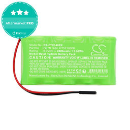 Batterie pour Futaba 14SG, 4PKS, 2000mAh, Ni-MH, 6V, FUTM1484, HQ