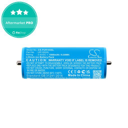 Batterie pour Braun Silk-épil 5, Silk-épil 7, Silk-épil 9, 1900mAh, Li-Ion, 3.6V, UR18500L, HQ