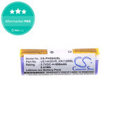 Batterie pour Philips HS8420, 650mAh, Li-Ion, 3.7V, US14430VR, KR112RRL, HQ