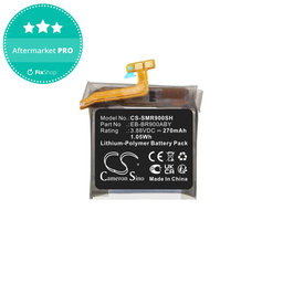 Batterie pour Samsung Watch 5 40mm, 270mAh, Li-Pol, 3.88V, EB-BR900ABY, HQ