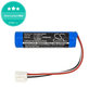 Batterie pour Harman/Kardon Onyx Studio 1, 2, 3400mAh, Li-Ion, 3.7V, LI11B001F, HQ
