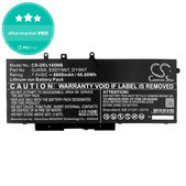 Batterie pour Dell Latitude 14 5490, Latitude 14 5491, 8800mAh, Li-Ion, 7.6V, 00JWGP, HQ