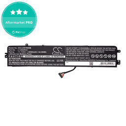 Batterie pour Lenovo Ideapad 700, Legion Y520, R720, 4050mAh, Li-Ion, 11.1V, L14M3P24, HQ