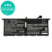 Batterie pour Dell XPS 13 9370, 6300mAh, Li-Ion, 7.6V, DXGH8, HQ