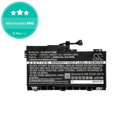 Batterie pour HP Zbook 17 G3, 8300mAh, Li-Ion, 11.4V, AI06XL, HQ