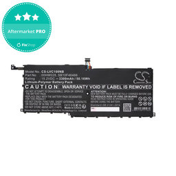 Batterie pour Lenovo X1, 3300mAh, Li-Pol, 15.2V, 00HW028, HQ