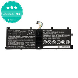 Batterie pour Lenovo IdeaPad Miix 510, Miix520, Miix 5 Pro, 4850mAh, Li-Pol, 7.68V, 2ICP5/70/106, HQ