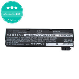 Batterie pour Lenovo ThinkPad X240, X250, X260, S440, T440, T550, T560, 4400mAh, Li-Ion, 11.1V, 45N1132, HQ