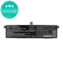 Batterie pour Xiaomi Inchmi Aair 13.3, Xiaomi Mi Notebook Air 13.3 2018, 5250mAh, Li-Pol, 7.6V, R13B01W, HQ