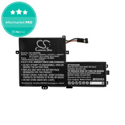Batterie pour Lenovo IdeaPad C340 14, 15, 4400mAh, Li-Pol, 11.34V, 5B10T09095, HQ
