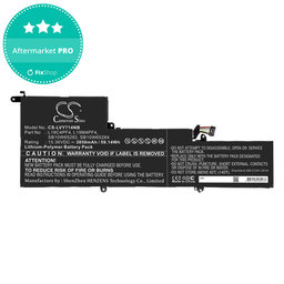 Batterie pour Lenovo Yoga Slim 7, 14s, 3850mAh, Li-Pol, 15.36V, L19C4PF4, HQ