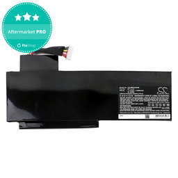 Batterie pour MSI GS70, GS72, WS72, 5400mAh, Li-Pol, 11.4V, BTY-L76, HQ