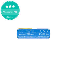 Batterie pour Oral-B Genius X, Smart 6000, Philips Diamondclean, Easyclean, 800mAh, Li-Ion, 3.7V, 4235 010 13068, HQ