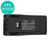 Batterie pour Motorola CP140, 150, 160, 200, DP1400, GP3188, 1800mAh, Li-Ion, 7.2V, NNTN4496, HQ