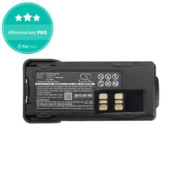 Batterie pour Motorola DP2400, 2600, P8600, XIR P6600, 1800mAh, Li-Ion, 7.4V, PMNN4415, HQ