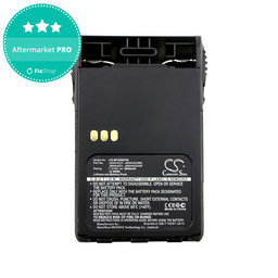 Batterie pour Motorola EX500, 560, 600, GP329, 628, 644, PTX760, 1800mAh, Li-Ion, 7.2V, JMNN4023, HQ