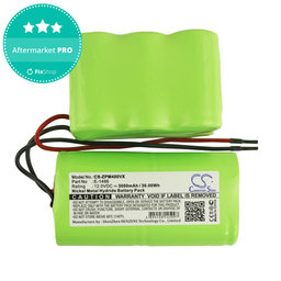 Batterie pour Zepter PWC 400 Turbohandy, 3000mAh, Ni-MH, 12V, E-1486, HQ