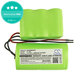 Batterie pour Zepter PWC 400 Turbohandy, 3000mAh, Ni-MH, 12V, E-1486, HQ