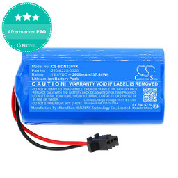 Batterie pour Lenovo, Neebo, Prixton, Ecovacs, Ultenic, 2600mAh, Li-Ion, 14.4V, 220-6225-0020, HQ