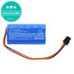 Batterie pour Samsung PowerBot VR05R5050WK, Midea i5, i9 EYE, 2600mAh, Li-Ion, 14.4V, BP14435A, HQ