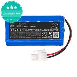 Batterie pour Concept VR2000, Zaco A4s, A6, A8s, A9s, 2600mAh, Li-Ion, 14.8V, 501929, HQ