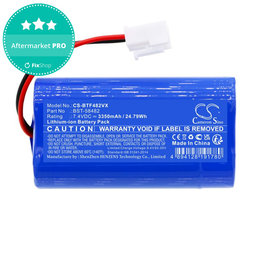 Batterie pour Bestway Aquatronix, Kokido Vektro Z200, 3350mAh, Li-Ion, 7.4V, BST-58482, HQ