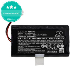Batterie pour Rowenta Smart Force RR8021WH, 5200mAh, Li-Ion, 14.8V, RS-RT900817, HQ