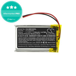 Batterie pour Sena 30K, Sena 50S, SP46, 1100mAh, Li-Pol, 3.7V, YT102540P, HQ