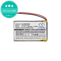 Batterie pour Sena SMH-5, 350mAh, Li-Pol, 3.7V, ICP40/25/40P, HQ