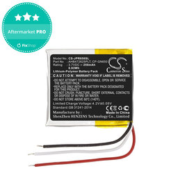 Batterie pour Jabra Evolve 65, 80, 250mAh, Li-Pol, 3.7V, AHB472625PLT, HQ