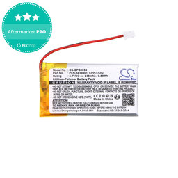 Batterie pour Plantronics, Avaya, 240mAh, Li-Pol, 3.7V, 65358-01, HQ