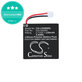 Batterie pour Logitech H800, 230mAh, Li-Pol, 3.7V, 533-000067, HQ