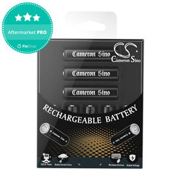 Batterie rechargeable, CameronSino AA, 8 pcs, 2200mAh, Ni-MH, 1.2V, –, HQ
