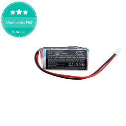 Batterie pour Verisure, 1350mAh, Li-MnO2, 3V, CR-2/3AZ, HQ