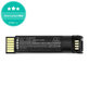 Batterie pour Zebra CR2278, DS22, 2600mAh, Li-Ion, 3.7V, BT-000317-01, HQ