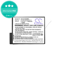 Batterie pour DJI Osmo Action 5, 1950mAh, Li-Ion, 3.87V, CP.OS.00000370.01, HQ