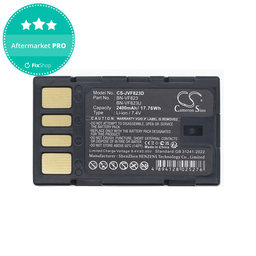 Batterie pour JVC EX-Z2000, GR-D720, D740, D750, D770, 2400mAh, Li-Ion, 7.4V, BN-VF823, HQ