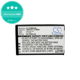 Batterie pour Garmin Alpha 200, Montana 600t Camo, 1800mAh, Li-Ion, 3.7V, 361-00053-00, HQ