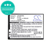 Batterie pour Nokia N97 Mini, E5, E7, BLU Hero 2, 950mAh, Li-Ion, 3.7V, BL-4D, HQ