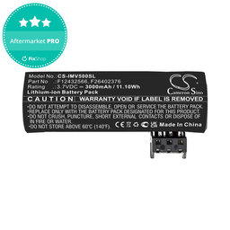 Batterie pour Ingenico Move 5000, 3000mAh, Li-Ion, 3.7V, F26402376, HQ