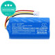 Batterie pour Blaupunkt BlueBot XSMART, 3400mAh, Li-Ion, 14.4V, BPK-VCBB1XB, Xboost, D071-INR-CH-4S1P, HQ