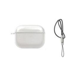 Étui en silicone pour AirPods Pro, Transparent
