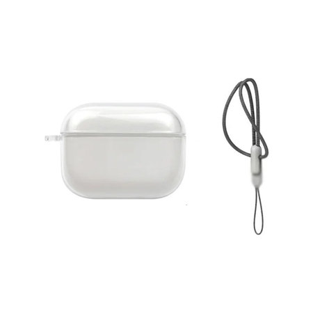 Étui en silicone pour AirPods Pro, Transparent